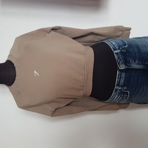 Gymshark Women's Tan Cropped Top